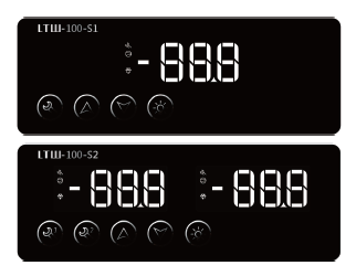 精創(chuàng)溫控器 LTW-100 分體式通用控制器 同步除霜 故障自檢